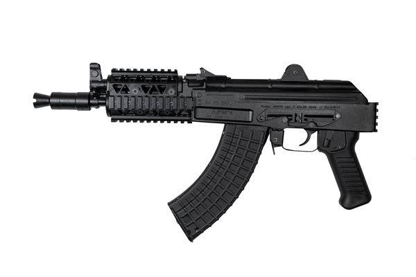 SAM7K Pistol 7.62x39mm Milled Receiver with Picatinny Quad Rail