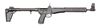 KelTec SUB-2000 Glock 19 9mm 10rd M-LOK Compatible Blued Black Finish