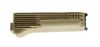 Lower handguard, for stamped receiver, polymer, desert sand, stainless steel heatshield, US, Arsena
