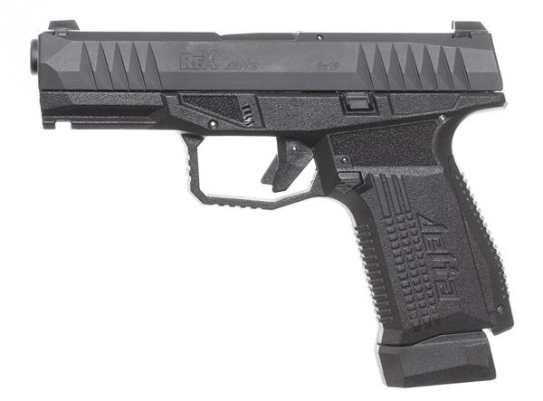 The Rex Delta (REXDELTA-01) is a 17-round, 4.0” barrel, 9x19mm, polymer frame striker fired pistol.
