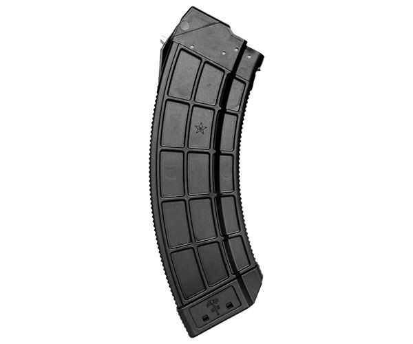 Picture of US Palm 7.62x39mm Black 30 Round Magazine with Stainless Steel Latch Cage