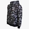 Picture of Arsenal Black Camo Cotton-Poly Relaxed Fit Zip-Up Hoodie