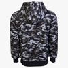 Picture of Arsenal Black Camo Cotton-Poly Relaxed Fit Zip-Up Hoodie