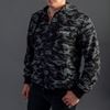 Picture of Arsenal Black Camo Cotton-Poly Relaxed Fit Zip-Up Hoodie