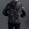 Picture of Arsenal Black Camo Cotton-Poly Relaxed Fit Zip-Up Hoodie