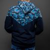 Picture of Arsenal Blue Camo Cotton-Poly Relaxed Fit Ascend Pullover Hoodie