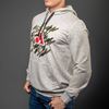 Picture of Arsenal Beige Cotton-Poly Relaxed Fit Graphic Pullover Hoodie