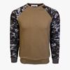 Picture of Arsenal Khaki / Black Camo Cotton-Poly Standard Fit Pullover Sweater