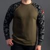 Picture of Arsenal Khaki / Black Camo Cotton-Poly Standard Fit Pullover Sweater