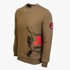 Picture of Arsenal Khaki Cotton-Poly Standard Fit Alpha Pullover Sweater