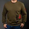 Picture of Arsenal Khaki Cotton-Poly Standard Fit Alpha Pullover Sweater