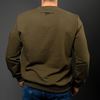 Picture of Arsenal Khaki Cotton-Poly Standard Fit Alpha Pullover Sweater