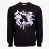 Picture of Arsenal Black Cotton-Poly Standard Fit Centre Graphic Pullover Sweater