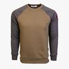 Picture of Arsenal Grey / Khaki Cotton-Poly Standard Fit Icon Pullover Sweater