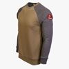 Picture of Arsenal Grey / Khaki Cotton-Poly Standard Fit Icon Pullover Sweater