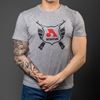 Picture of Arsenal Gray Cotton Relaxed Fit Classic T-Shirt