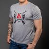 Picture of Arsenal Gray Cotton Relaxed Fit Classic T-Shirt