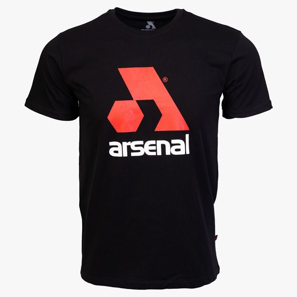 Picture of Arsenal Black Cotton Relaxed Fit Logo T-Shirt