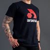 Picture of Arsenal Black Cotton Relaxed Fit Logo T-Shirt