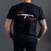 Picture of Arsenal Black Cotton Relaxed Fit Logo T-Shirt