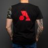 Picture of Arsenal Black / Camo Cotton Relaxed Fit Logo T-Shirt