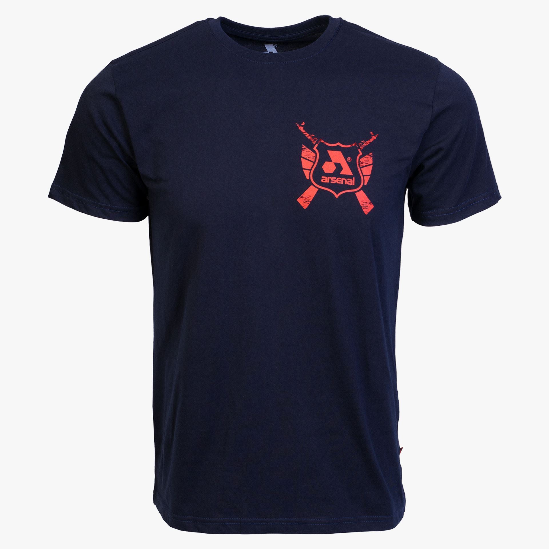 Arsenal X-Large Blue Cotton Relaxed Fit Classic T-Shirt