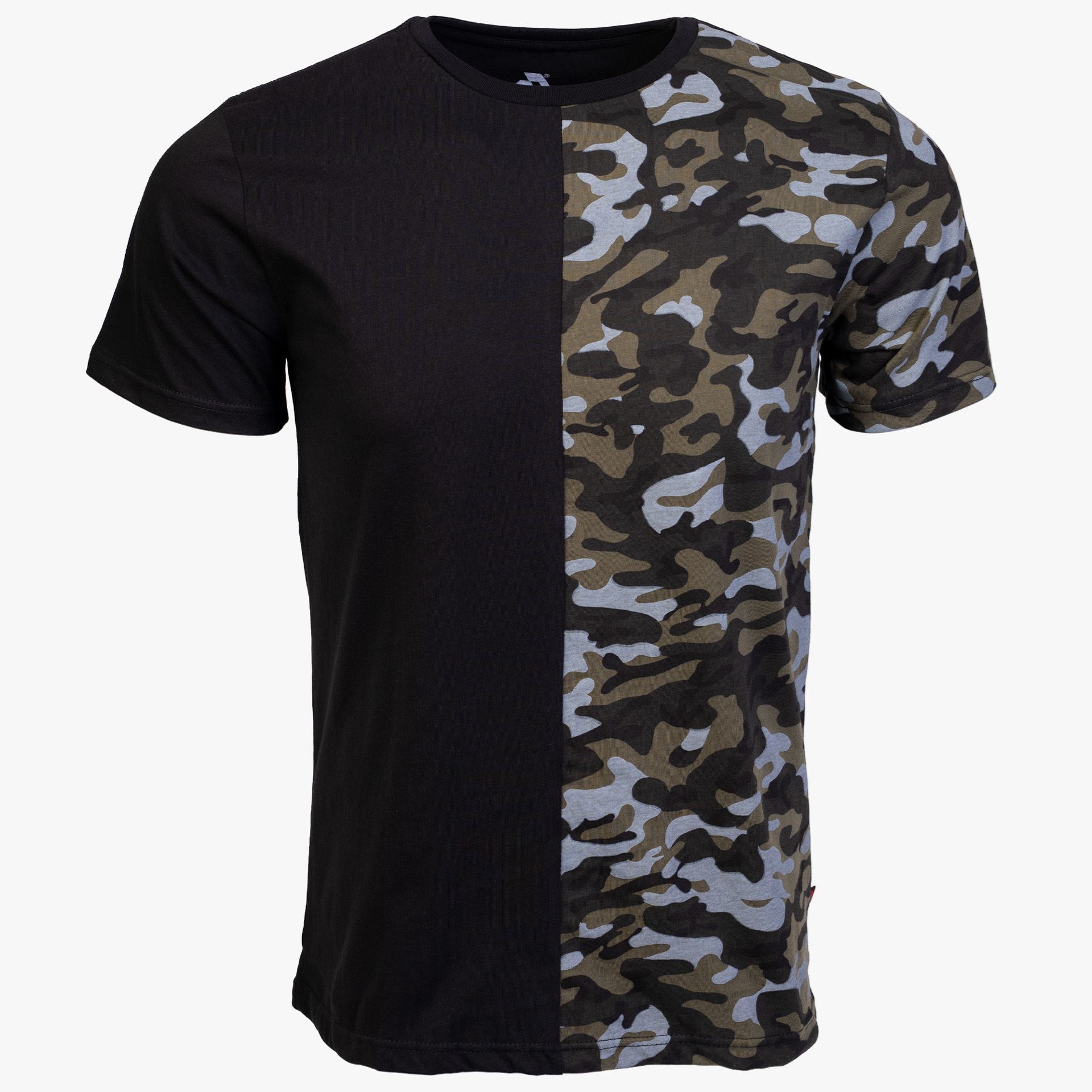 Arsenal XX-Large Black / Camo Cotton Relaxed Fit Logo T-Shirt