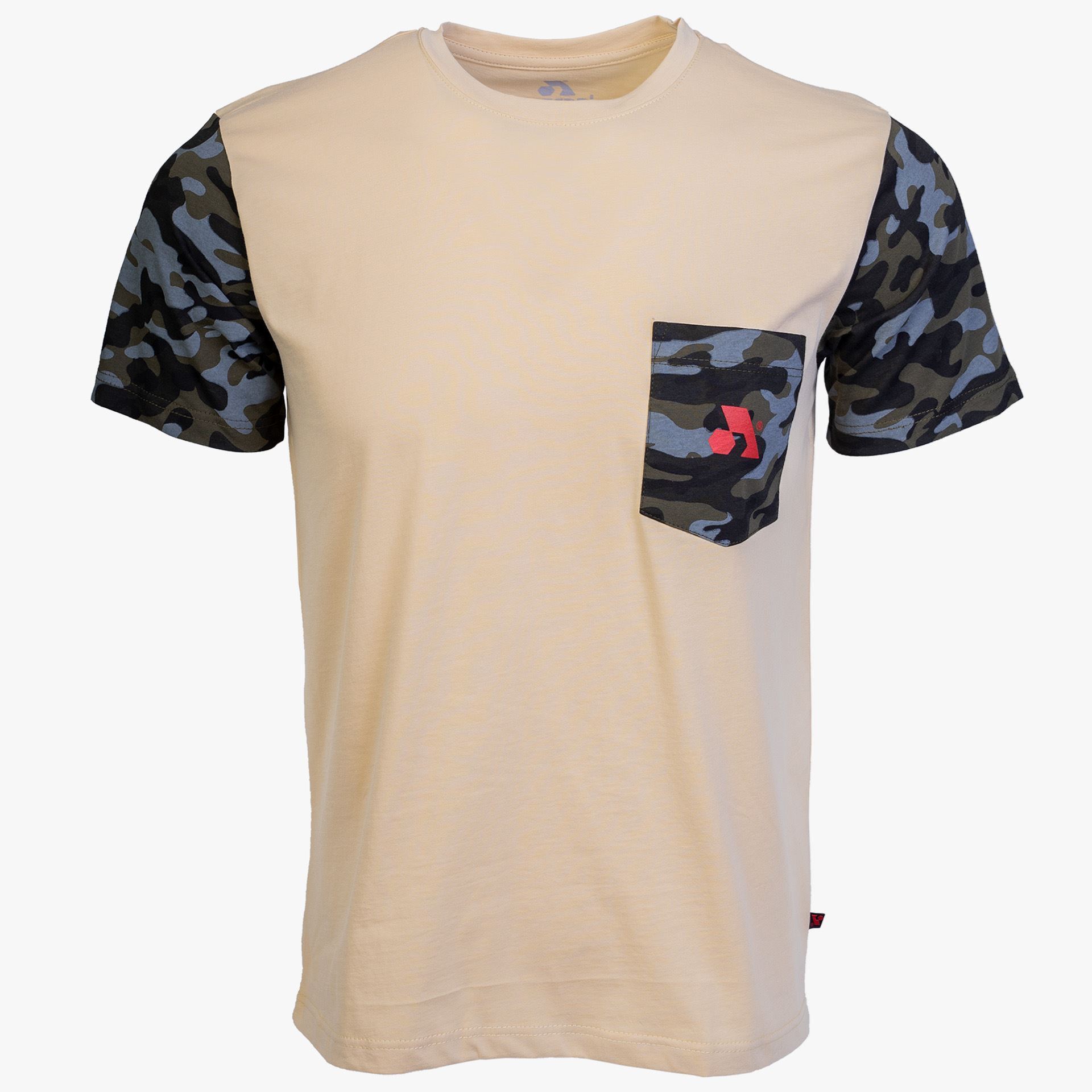 Arsenal Large Beige / Camo Cotton Expedition T-Shirt - Arsenal