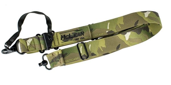 Picture of McLean Corp Multicam Dynamic Retention Sling QD Swivel