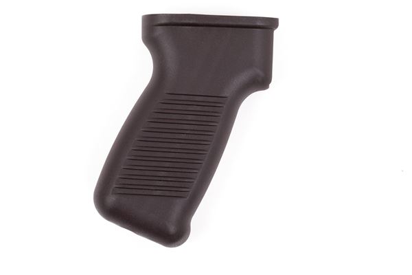 Picture of Arsenal Plum Polymer AK47 Pistol Grip with Ambidextrous Safety for Milled and Stamped Receivers