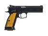 Picture of CZ 75 Tactical Sport 40 S&W Orange Semi-Automatic Pistol