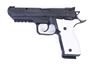 Picture of Arex Rex Alpha 9 9mm Black with White Aluminum Grips Semi-Automatic 20 Round Pistol