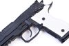 Picture of Arex Rex Alpha 9 9mm Black with White Aluminum Grips Semi-Automatic 20 Round Pistol