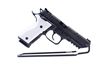 Picture of Arex Rex Alpha 9 9mm Black with White Aluminum Grips Semi-Automatic 20 Round Pistol