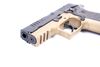 Picture of Arex Rex Zero 1CP-03GR1 9mm Flat Dark Earth with Hogue Piranha Black Grey Grips Semi-Automatic 15 Round Pistol