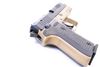 Picture of Arex Rex Zero 1CP-03GR1 9mm Flat Dark Earth with Hogue Piranha Black Grey Grips Semi-Automatic 15 Round Pistol