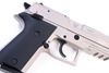 Picture of Arex Rex Zero 1CP-06B1 Silver with Hogue Black Grips 9mm Semi-Automatic 15 Round Pistol
