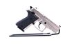 Picture of Arex Rex Zero 1CP-06B1 Silver with Hogue Black Grips 9mm Semi-Automatic 15 Round Pistol