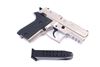 Picture of Arex Rex Zero 1CP-06B1 Silver with Hogue Black Grips 9mm Semi-Automatic 15 Round Pistol