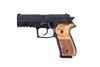 Picture of Arex Rex Zero 1S-01W Black with Oak Wood Grips 9mm 17 Round Pistol