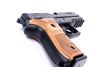 Picture of Arex Rex Zero 1S-01W Black with Oak Wood Grips 9mm 17 Round Pistol