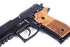 Picture of Arex Rex Zero 1S-01W Black with Oak Wood Grips 9mm 17 Round Pistol