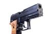 Picture of Arex Rex Zero 1S-01W Black with Oak Wood Grips 9mm 17 Round Pistol