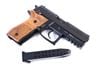 Picture of Arex Rex Zero 1S-01W Black with Oak Wood Grips 9mm 17 Round Pistol