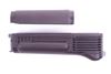 Picture of Arsenal Plum Polymer Handguard Set with Stainless Steel Heat Shield for Milled Receiver