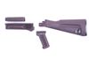 Picture of Arsenal 4-Piece Mil-Spec Warsaw Length Plum Polymer Buttstock Set for Stamped Receivers
