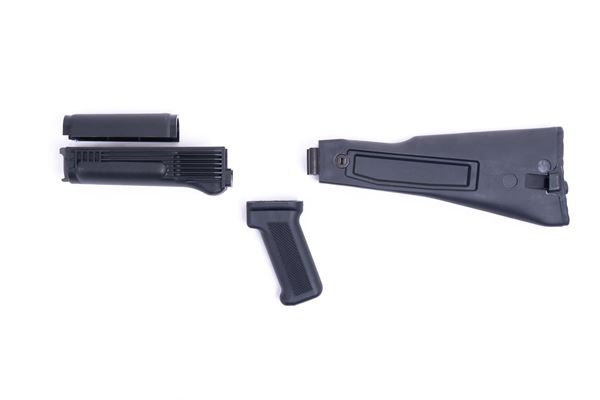 Picture of Arsenal Black Polymer Warsaw Length Folder Handguard Set for Stamped Receivers