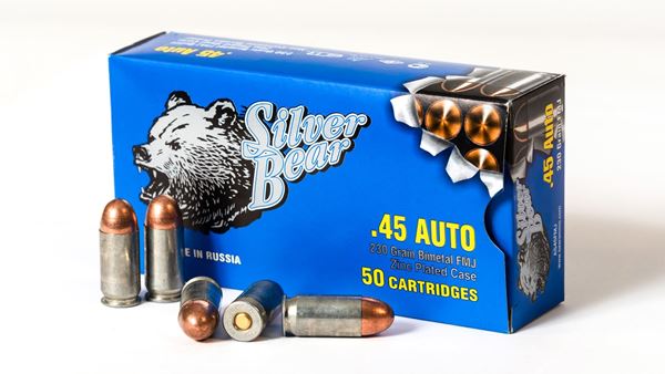 Picture of Bear Ammo 45 ACP 230 Grain Full Metal Jacket 50 Round Box