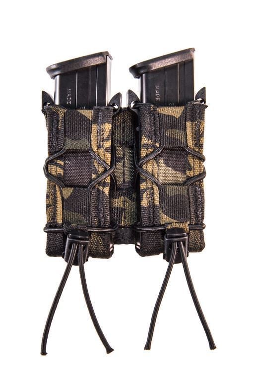 High Speed Gear Taco MOLLE Double Pistol BLK - High Standard - MULTI-CAM/BLACK