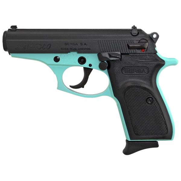 Picture of Bersa Thunder 380 ACP Robin Egg Blue Semi-Automatic 8 Round Pistol